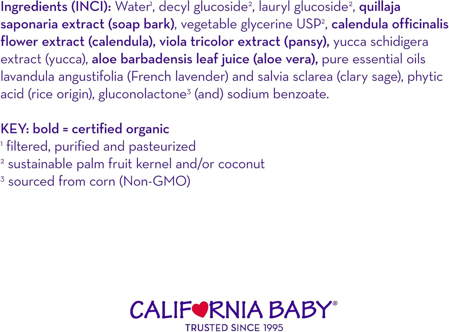 California Baby Calendula Bubble Bath | No Tear | Pure Essential Oils for Bathing | Hot Tubs, or Spa Use | Moisturizing Organic Aloe Vera and Calendula Extract |(13 fl. ounces): Health & Personal Care