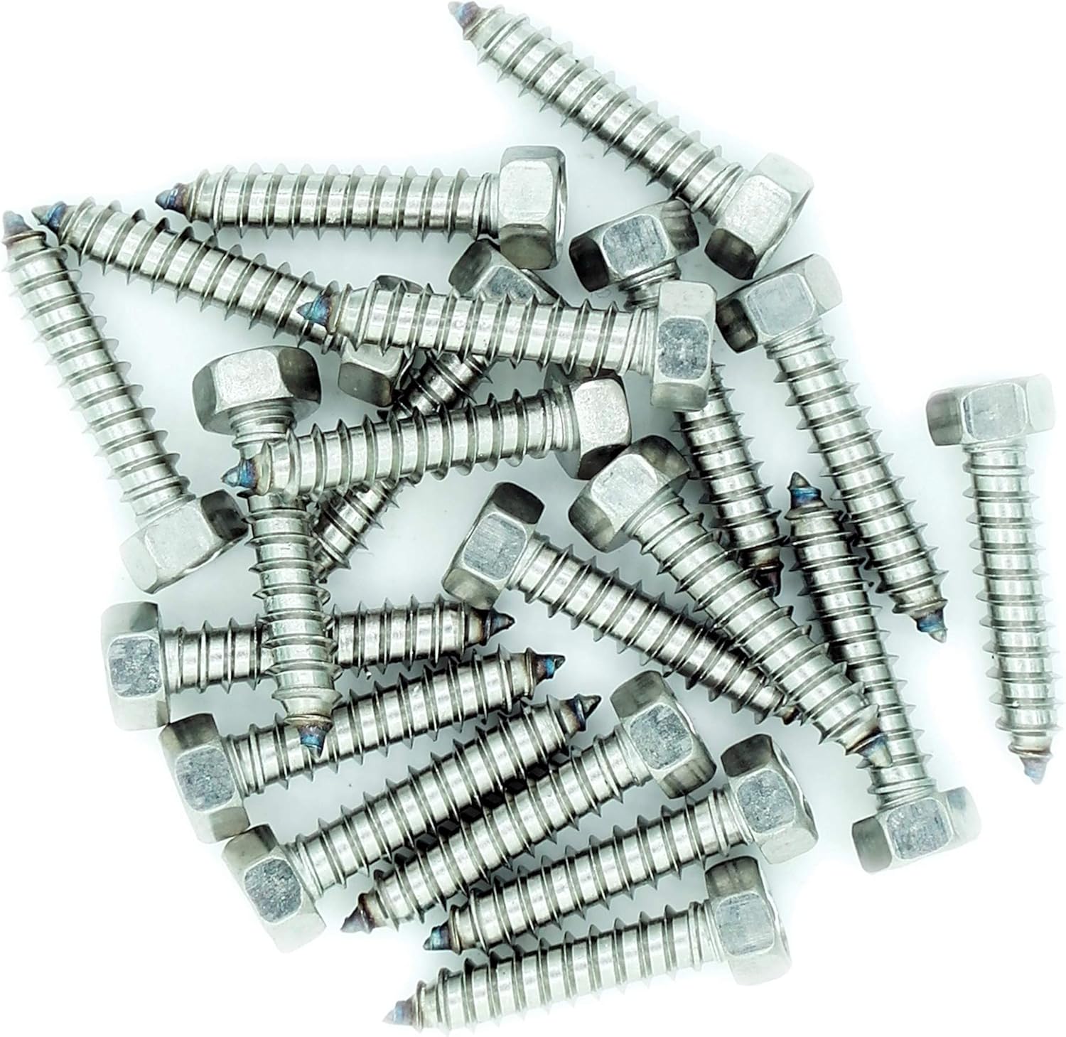No.10 x 0.7 (4.8mm x 19mm) Hex Self-Tapping Screw - Stainless Steel (A2) (Pack of 20), 4.8x19 - A2 (20) - Image 4