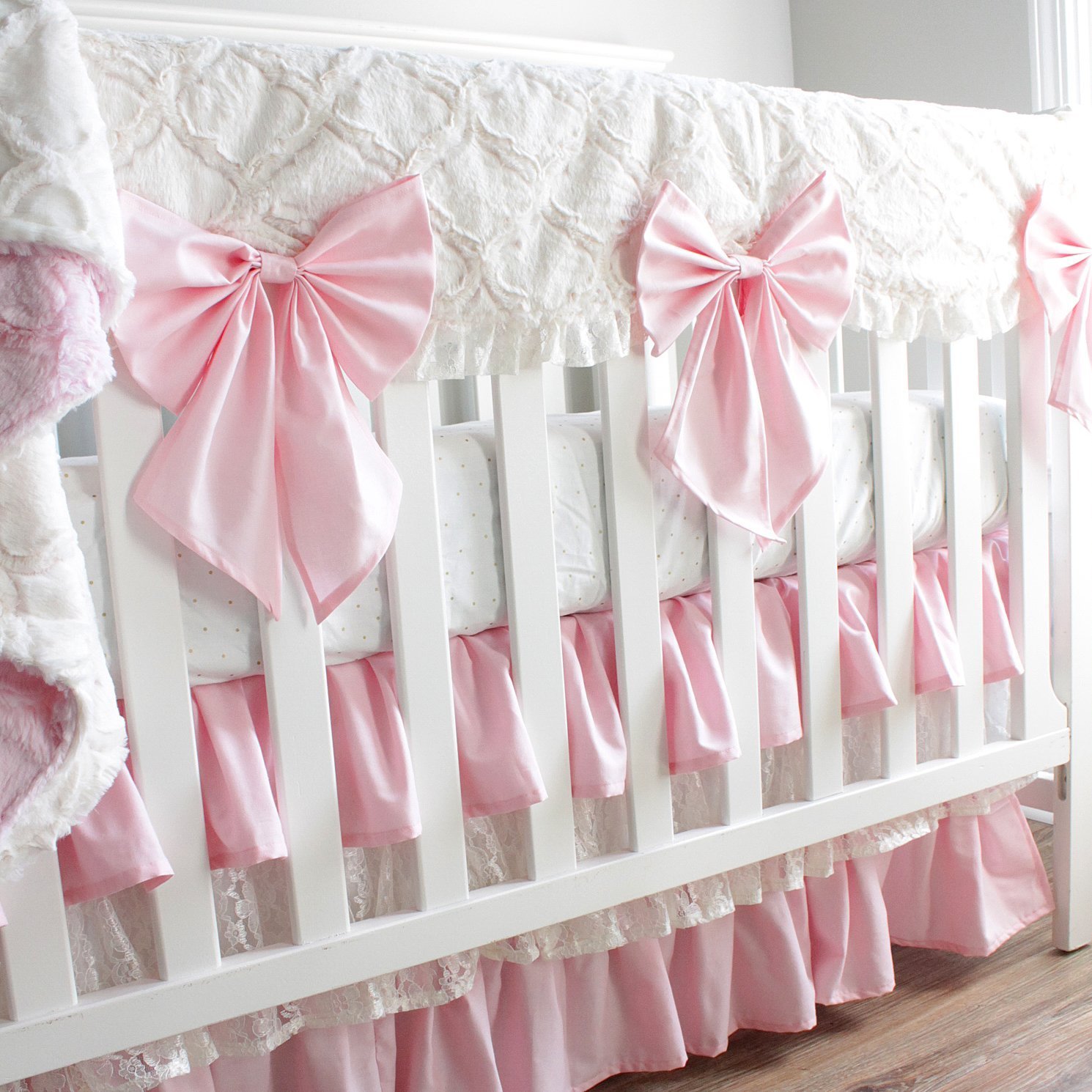 lace crib skirt