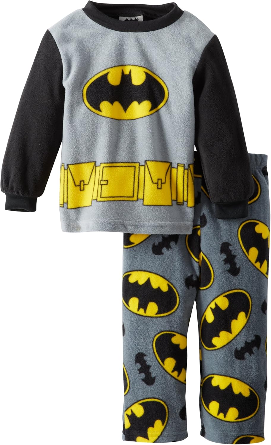 Batman Little Boys' 2 Piece Fleece Pajama Set, Multi, 4 Amazon.ca