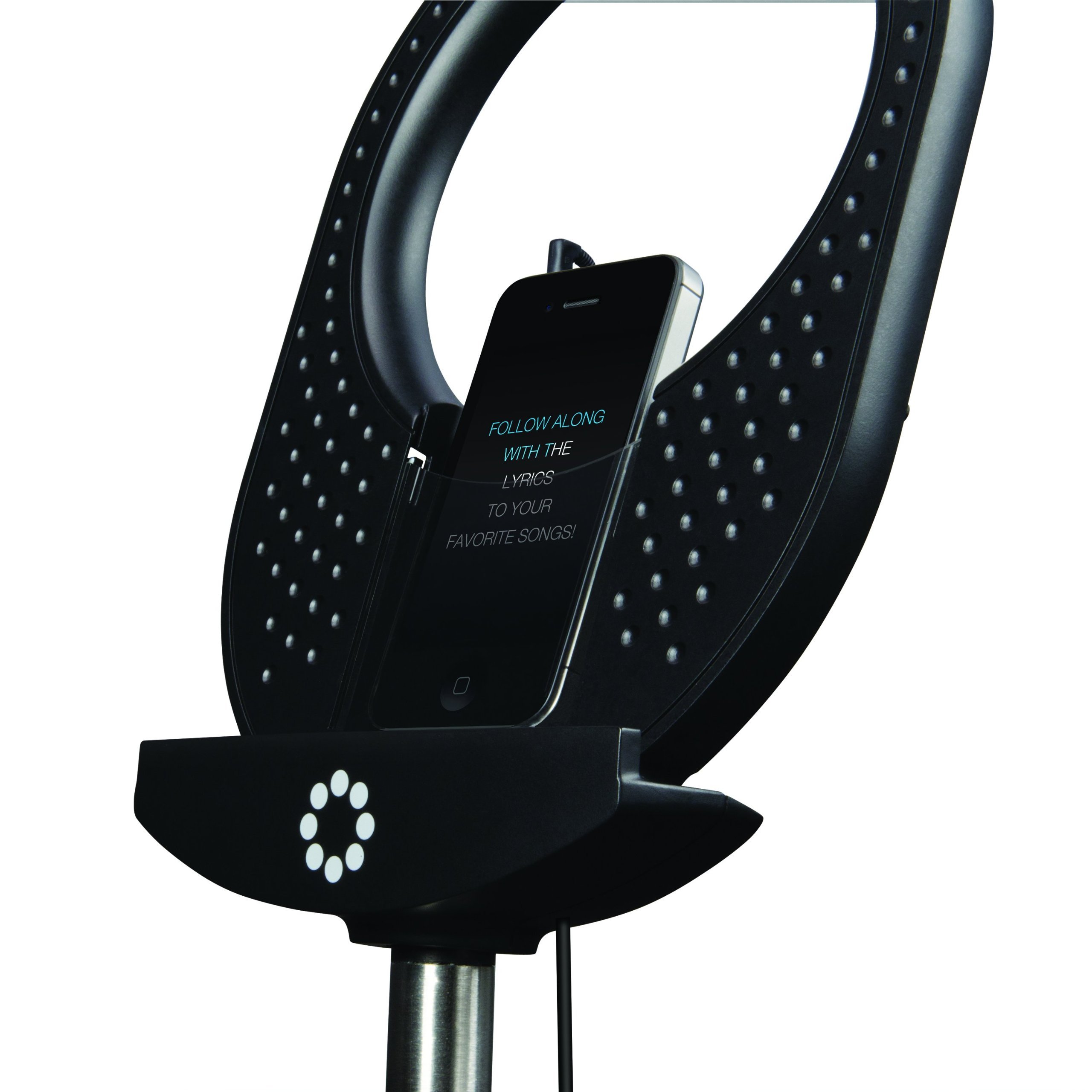 Memorex Sing Stand 3 MKSSS3 Home Karaoke System with Bluetooth and Two
