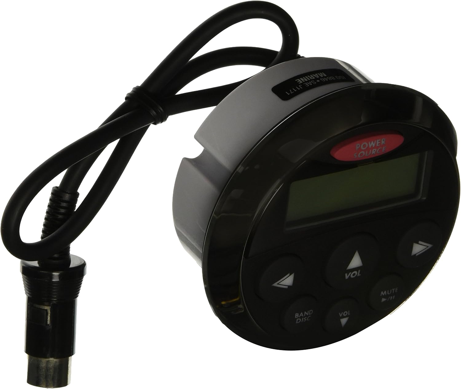 Clarion CMRC1BSS Watertight Marine Remote Control with LCD Display