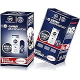 NIVEA MEN Coffret Collector Paris Saint-Germain Produits Stars + 1 Mois d’Essai à L’Equipe Premium