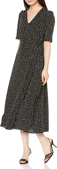 Amazon Co Jp スナイデル カシュクールワンピ Swfo3170 レディース Dot 日本 0 日本サイズ7 号相当 服 ファッション小物