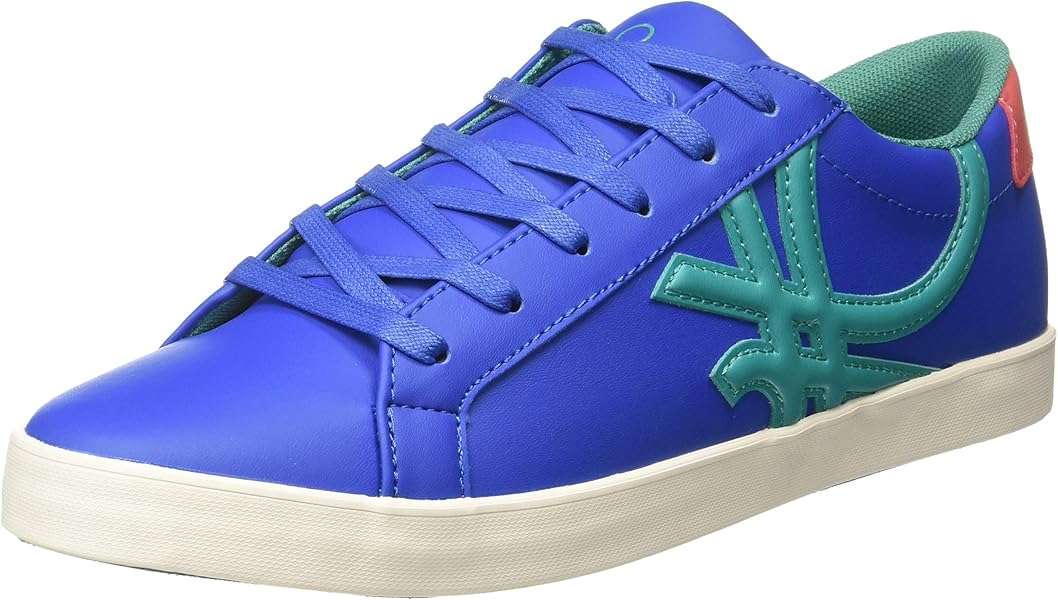 benetton blue sneakers