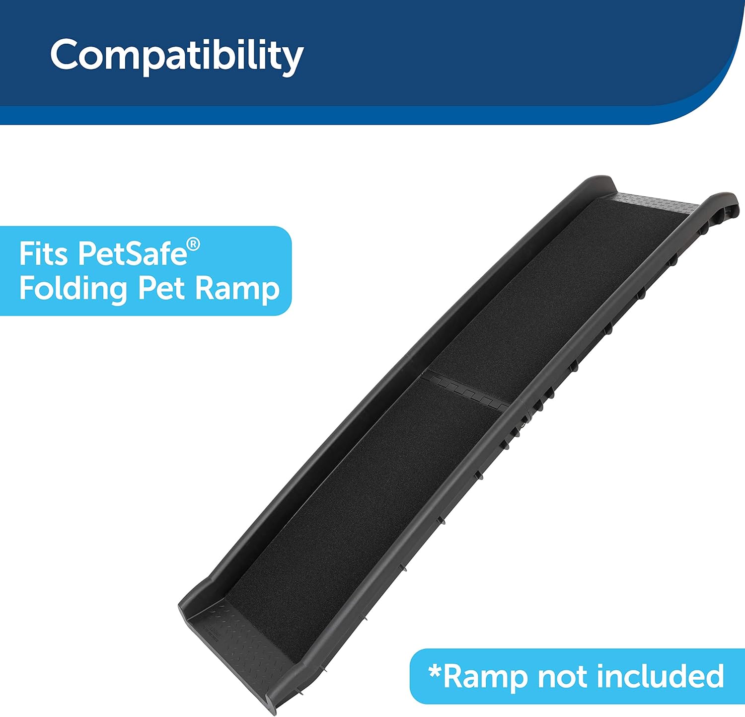 PetSafe Replacement High-Traction Tread for Happy Ride Folding Dog Ramp, Black : Pet Supplies