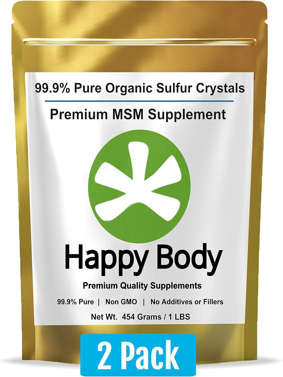 Organic Sulfur Crystals 99 Pure MSM Crystals, Premium MSM Supplement