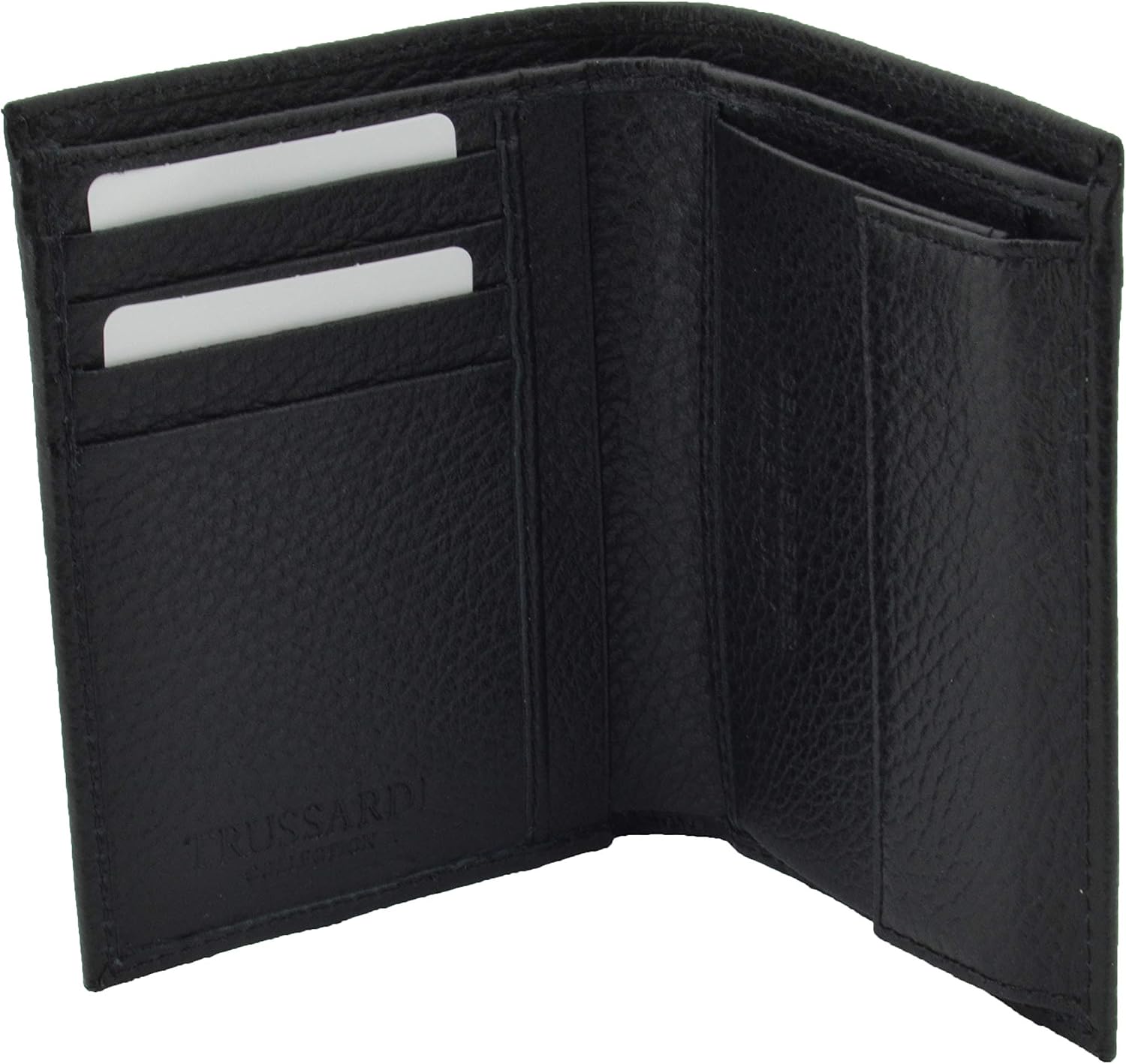 Portafogli e porta documenti In Vera Pelle TRUSSARDI Portafoglio Uomo  Verticale Moro, Portamonete Con Tasca Per Banconote Made In Italy  urban-earth.co.uk