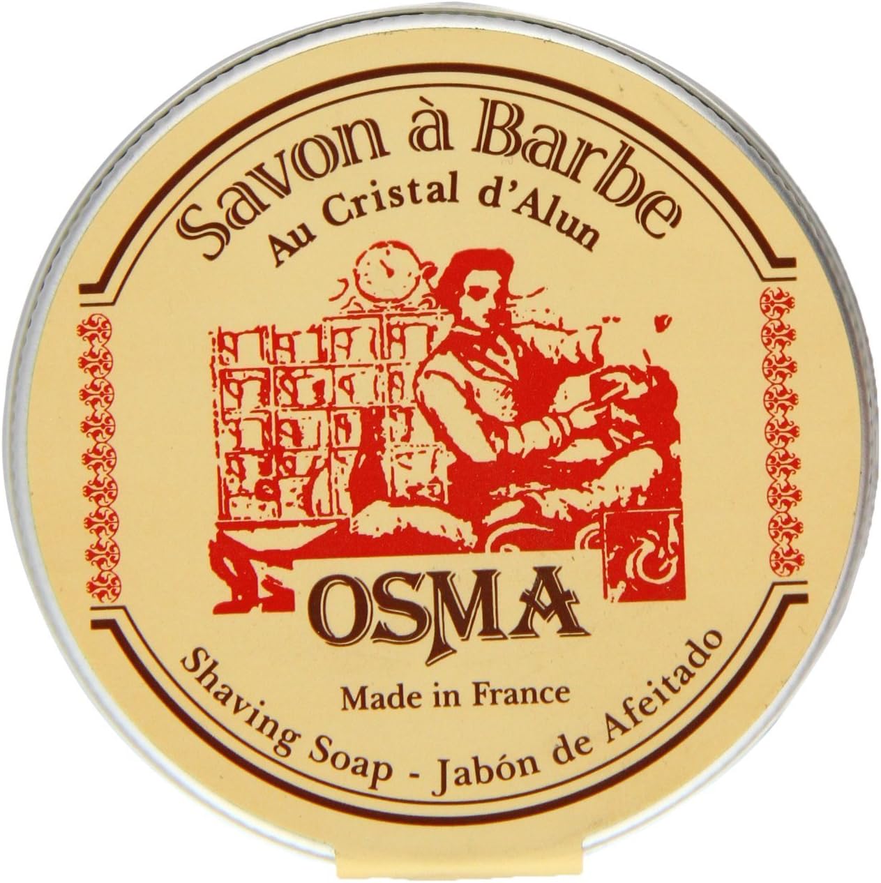 Osma 100g Alum Beard Soap, 100 g (Pack of 1)