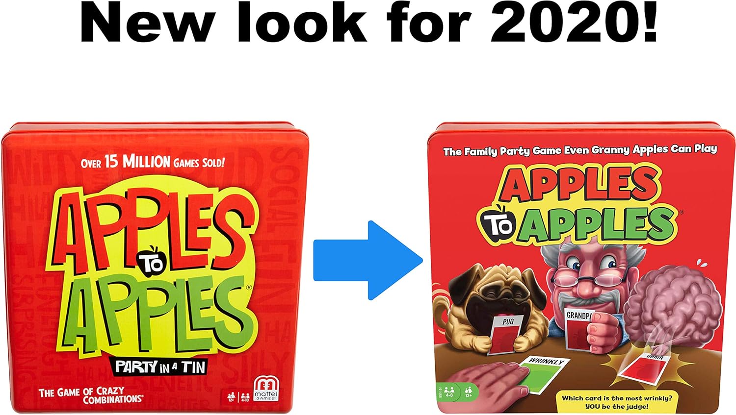 Apples to Apples Card Game Party Box Deluxe Metal Case [Amazon