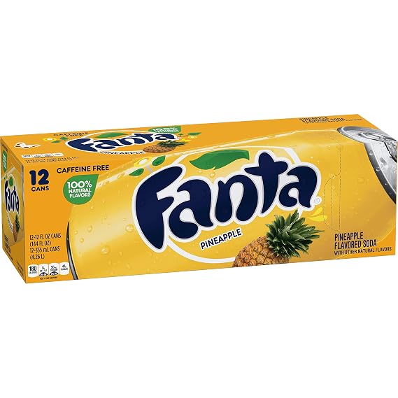 Fanta pinaple 12oz 12pk (049000030761)