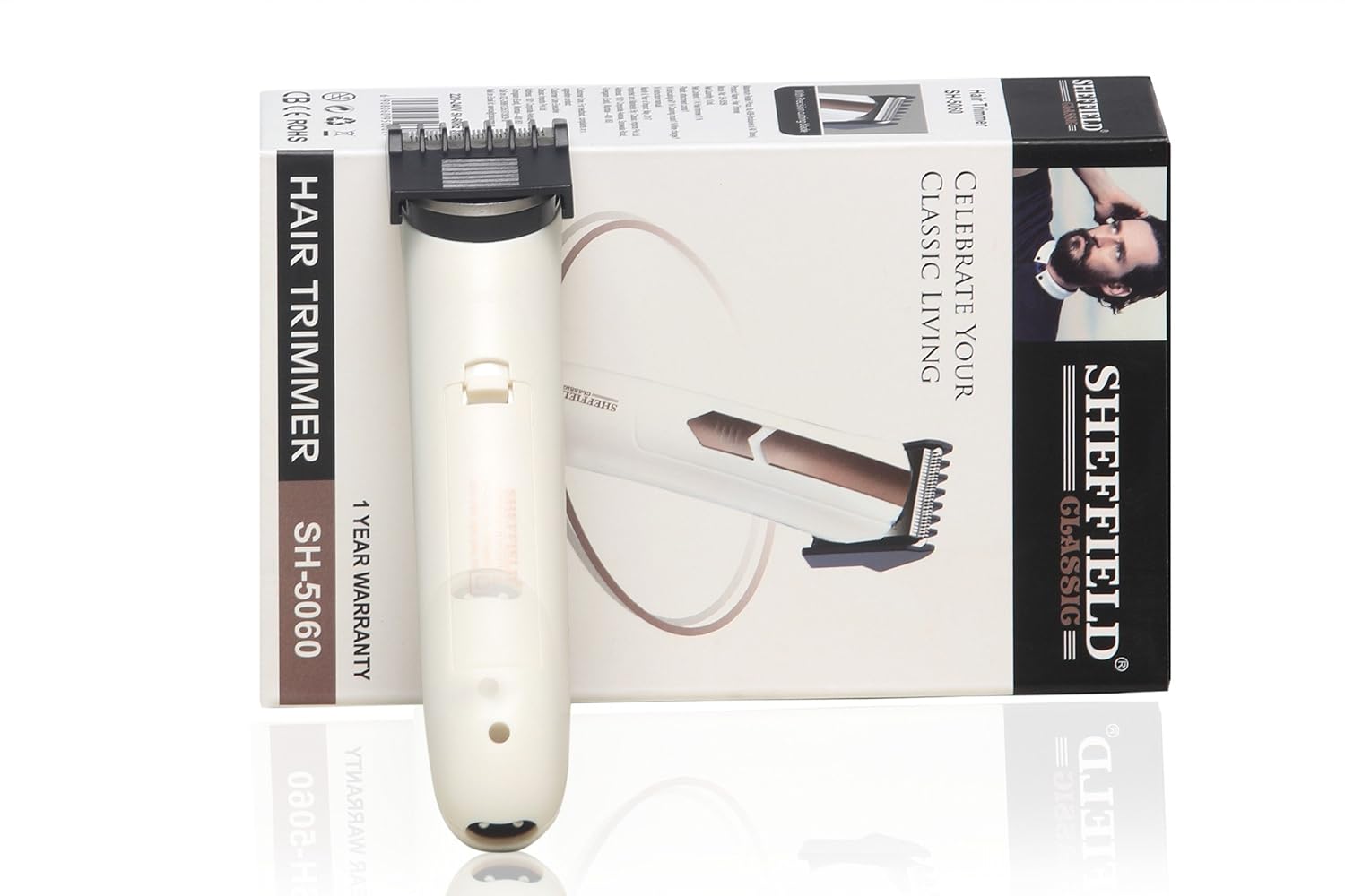 Sheffield Classic Sh 5060 Cordless Hair Trimmer For Men Black