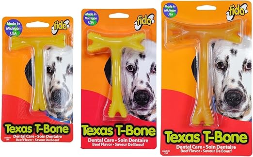 t bone dog toy