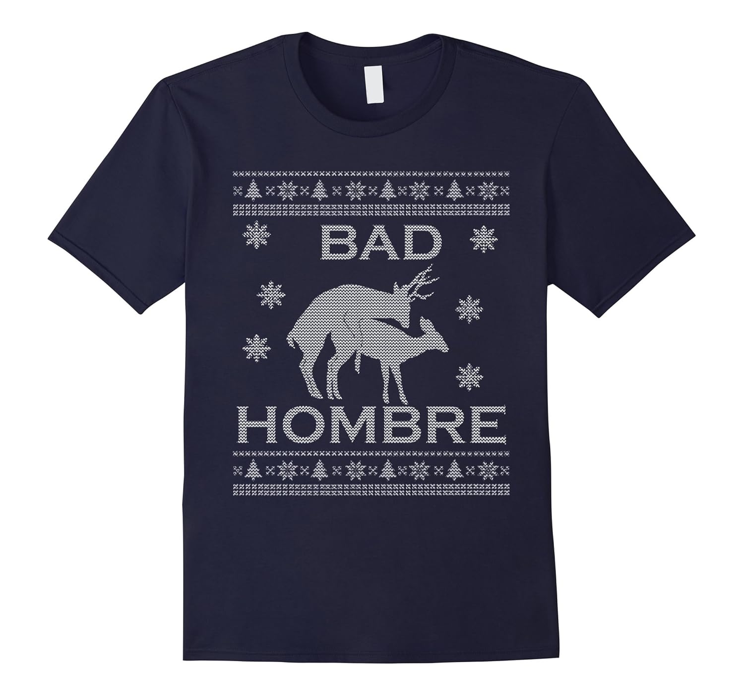 Ugly Christmas Bad hombre T-shirt-ANZ