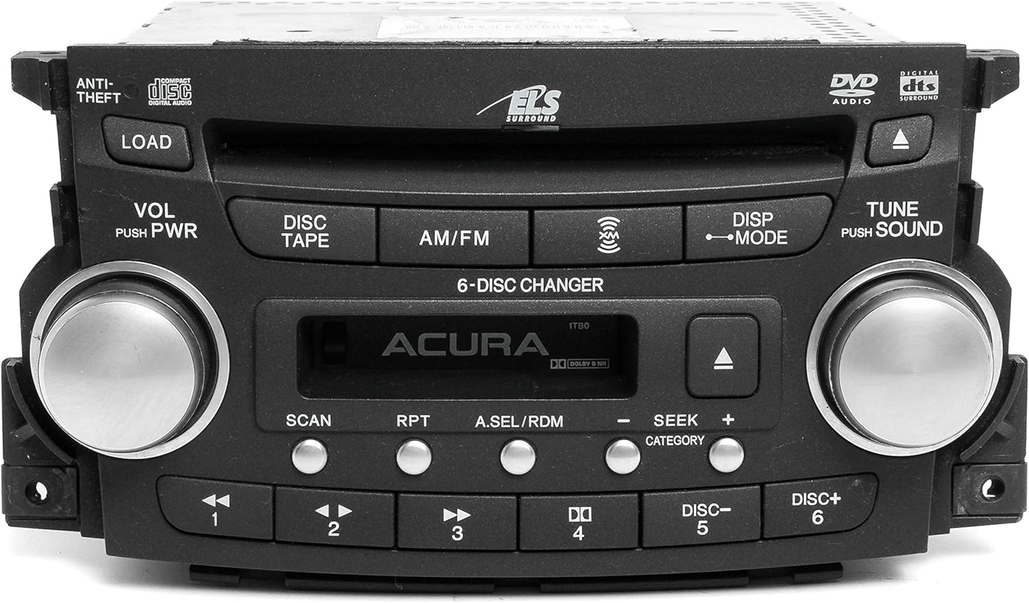 Amazon Com 1 Factory Radio Am Fm Radio Cd Player Dvd W Navigation Compatible With 2004 06 Acura Tl 39100 Sep A400 Face 1tb0 Automotive