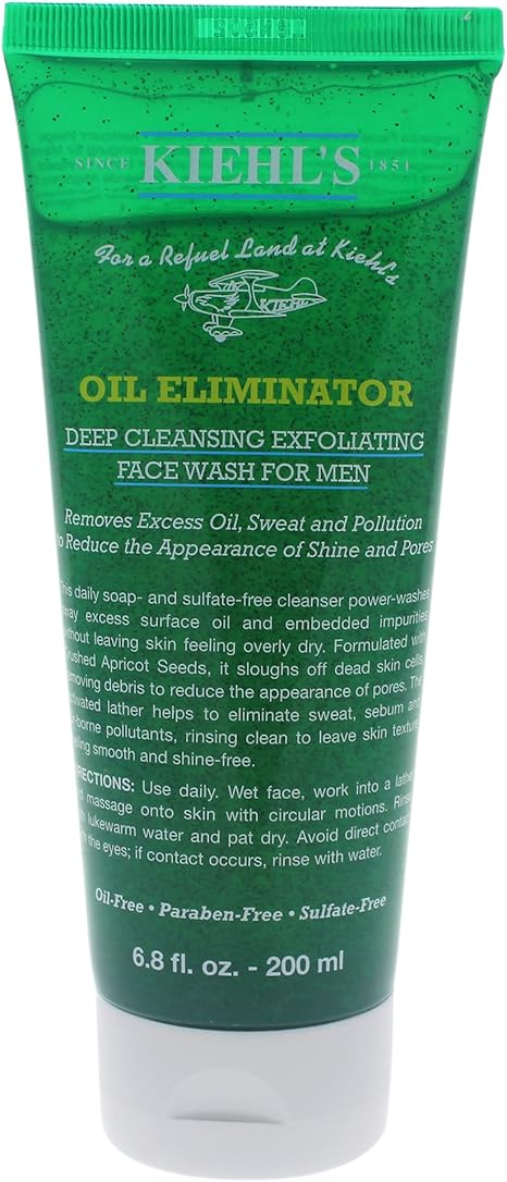 exfoliating oil cleanser