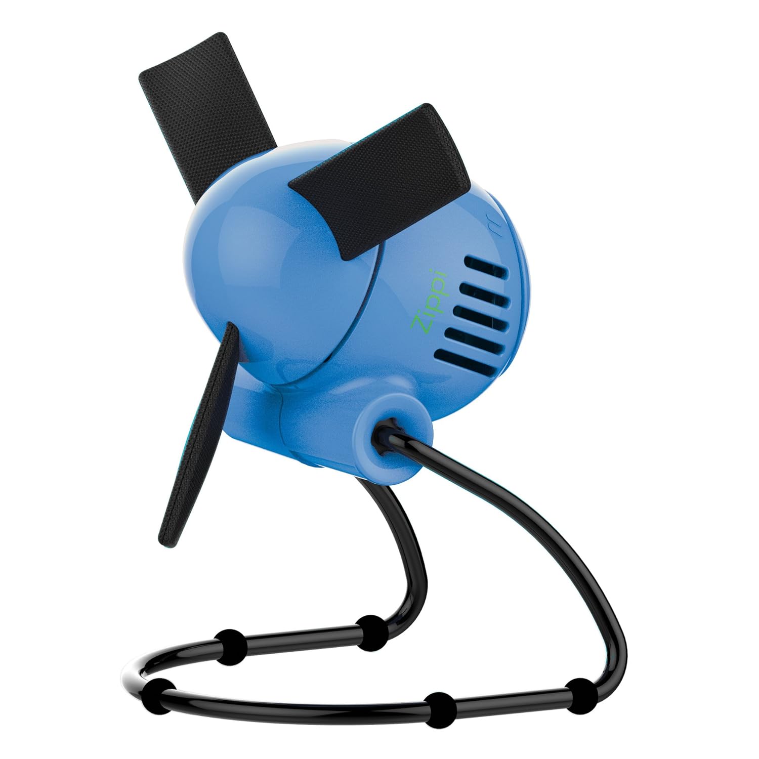 Vornado Zippi Foldable Personal 2 Speed Fan w/ Soft Cloth Blades Blue