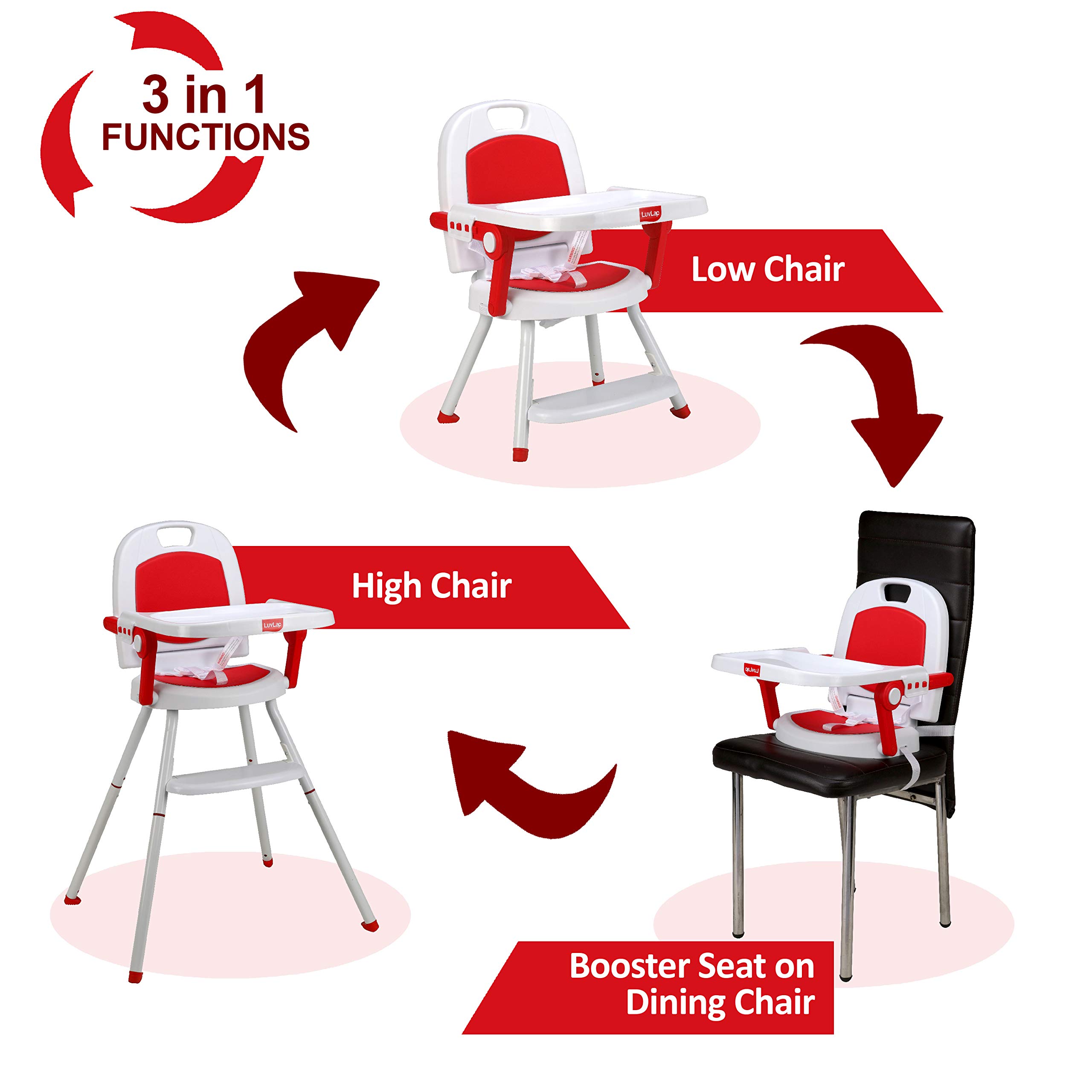 syga 3 in 1 high chair