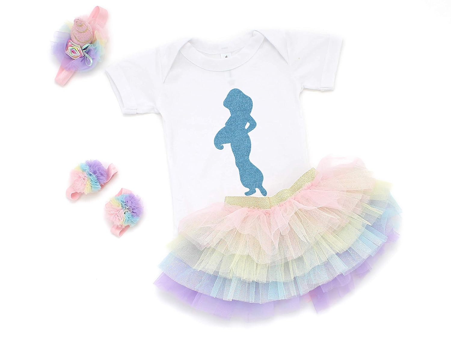princess jasmine baby onesie