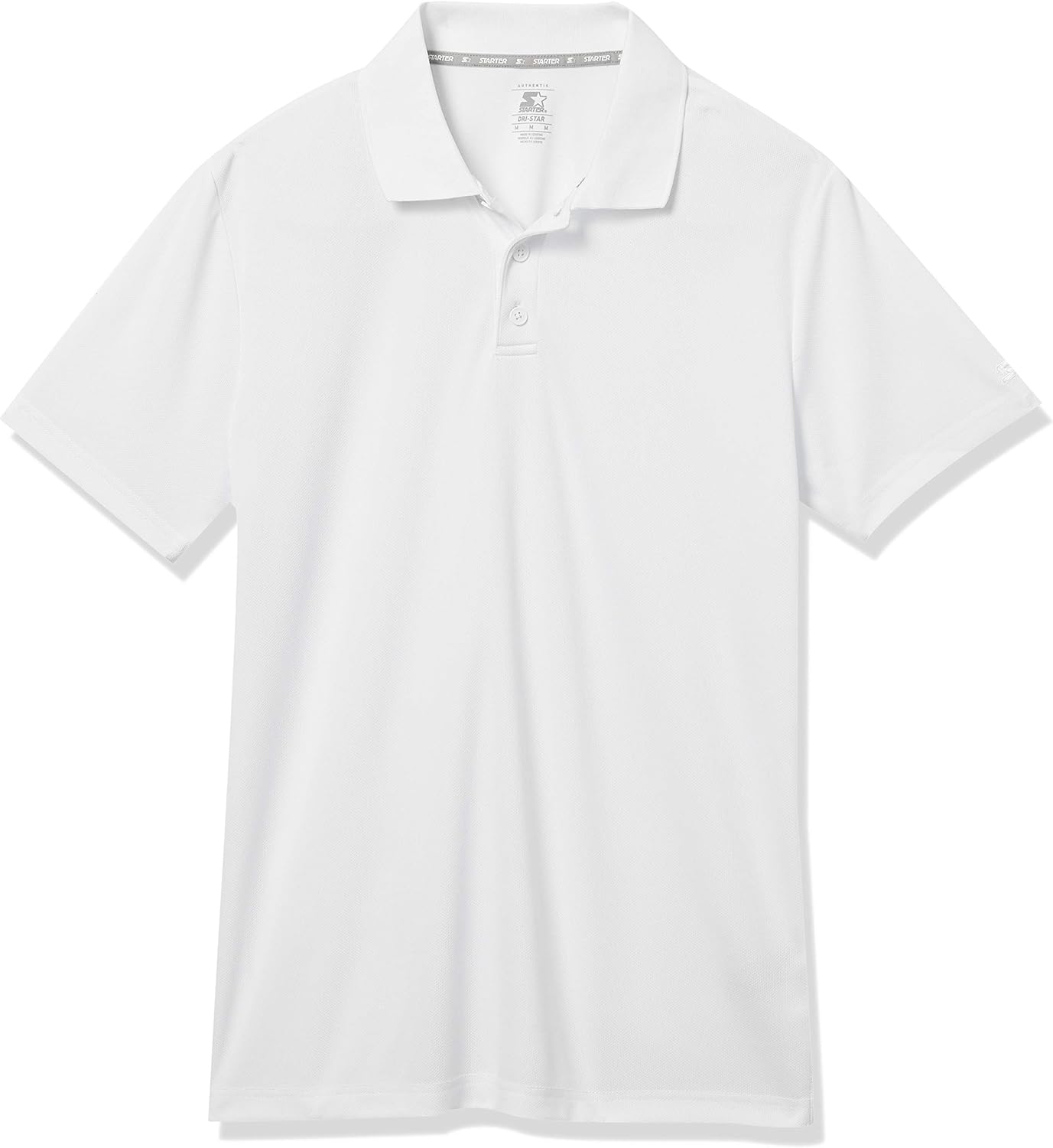 Starter Men's Short Sleeve Tech Golf Polo Shirt,  Exclusive: Clothing