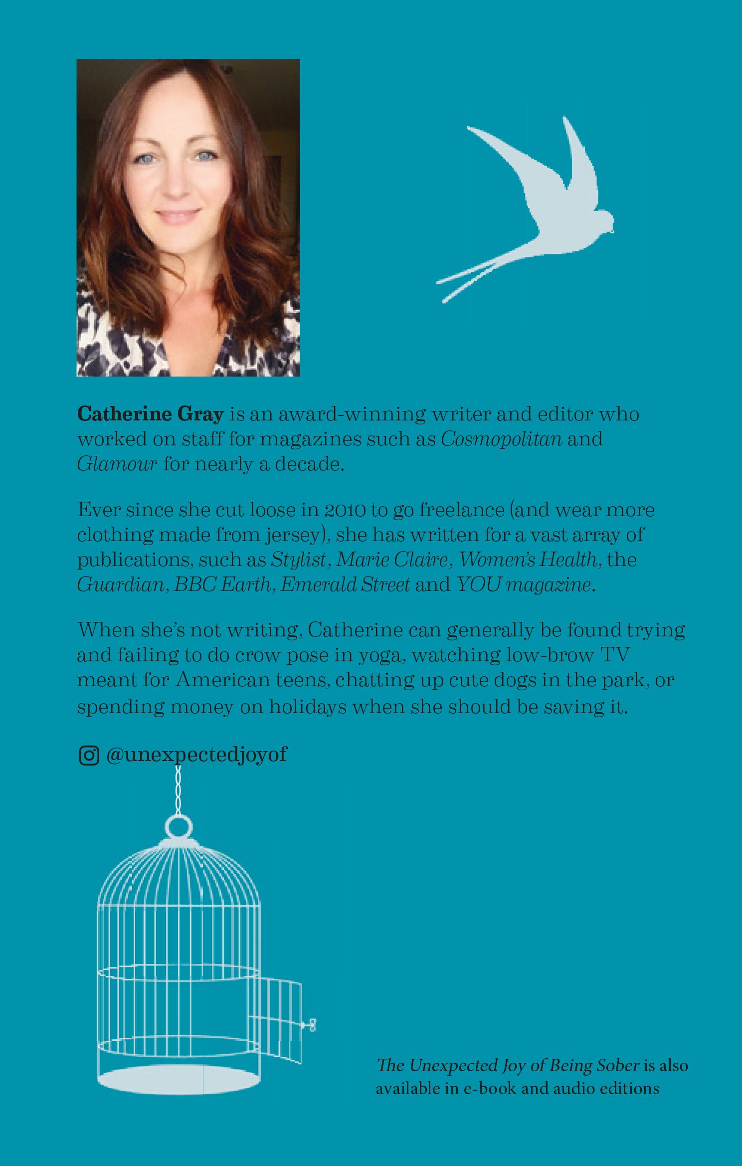 [- The Unexpected Joy of Being Sober: Discovering a happy, healthy, wealthy alcohol-free life -]