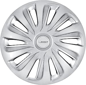 Michelin 92007 Set de tapacubos Modelo 43RC , 4 piezas, 40 ...