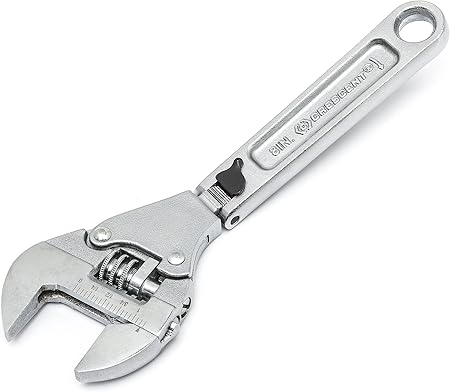 Crescent Cle A Molette A Cliquet Ajustable Flex Lock Acfr8vs Argent Amazon Fr Bricolage