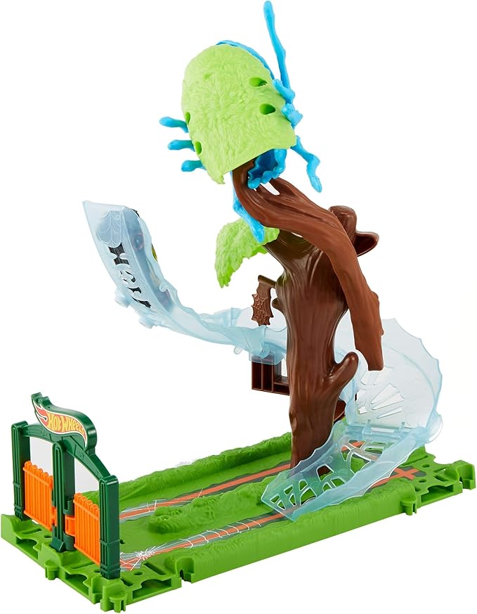 spider park attack hot wheels