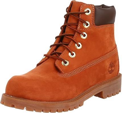 burnt orange timberland boots