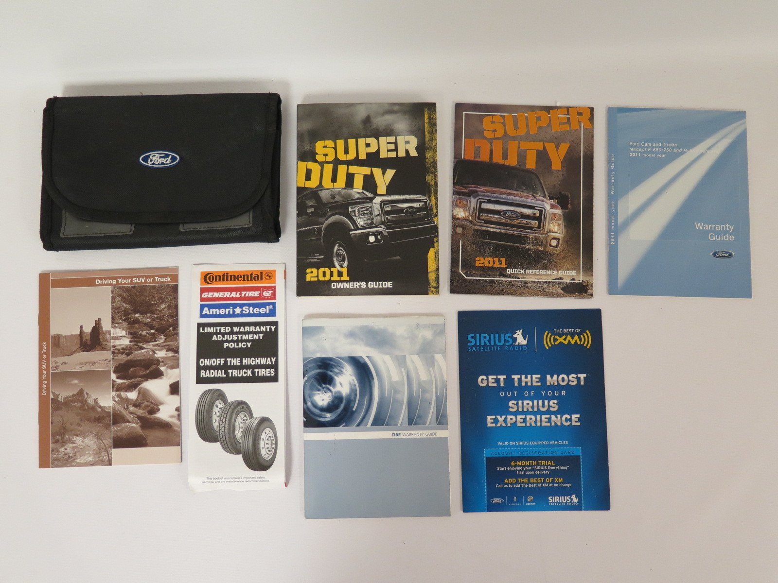 2011 Ford TRUCK F-250 F-350 F450 550 Service Shop Repair Manual Set DIESEL  (2 volume set) Paperback – 2011