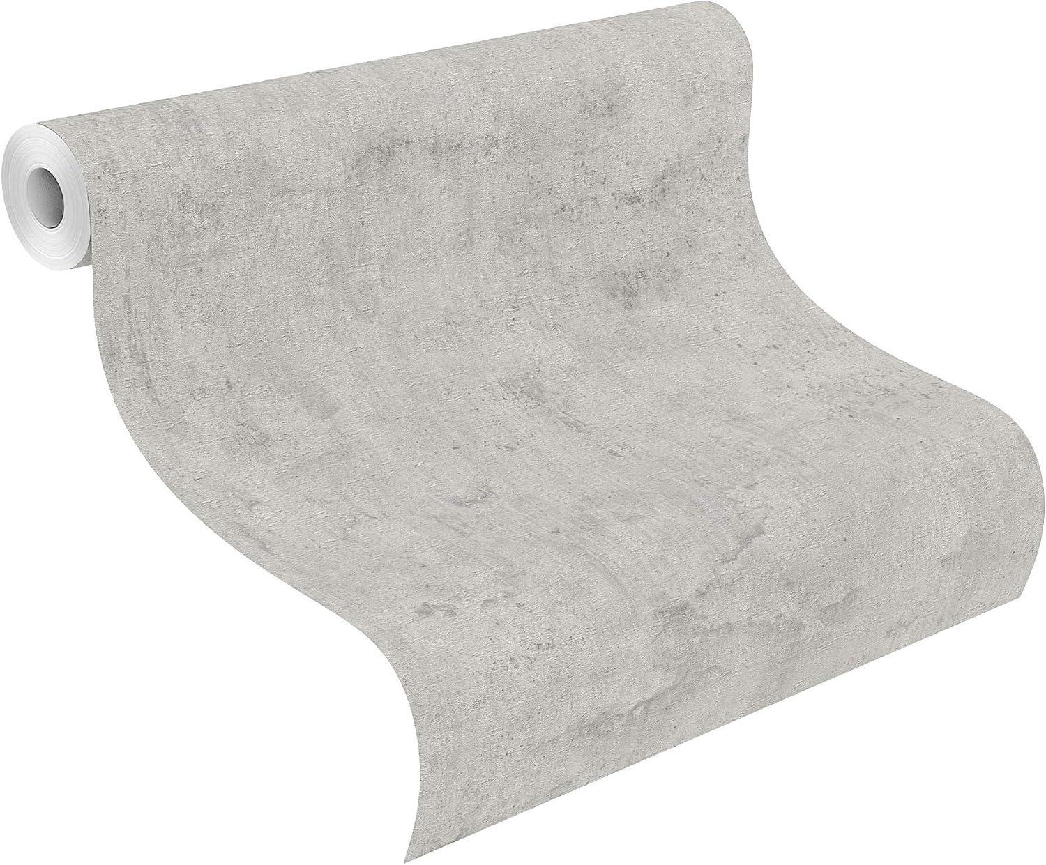 Rasch Tapeten Vliestapete (universell) Grey Silver 10,05 m x 0,53 m Tapetenwechsel 407341, Lightgrey, 53 x 1005 cm - Image 3
