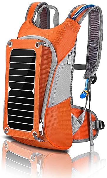 EHOMEE Men Bag WanderRucksäcke Multifunktionale Traveling Daypacks Business Shoulder Bag mit Solar Panel