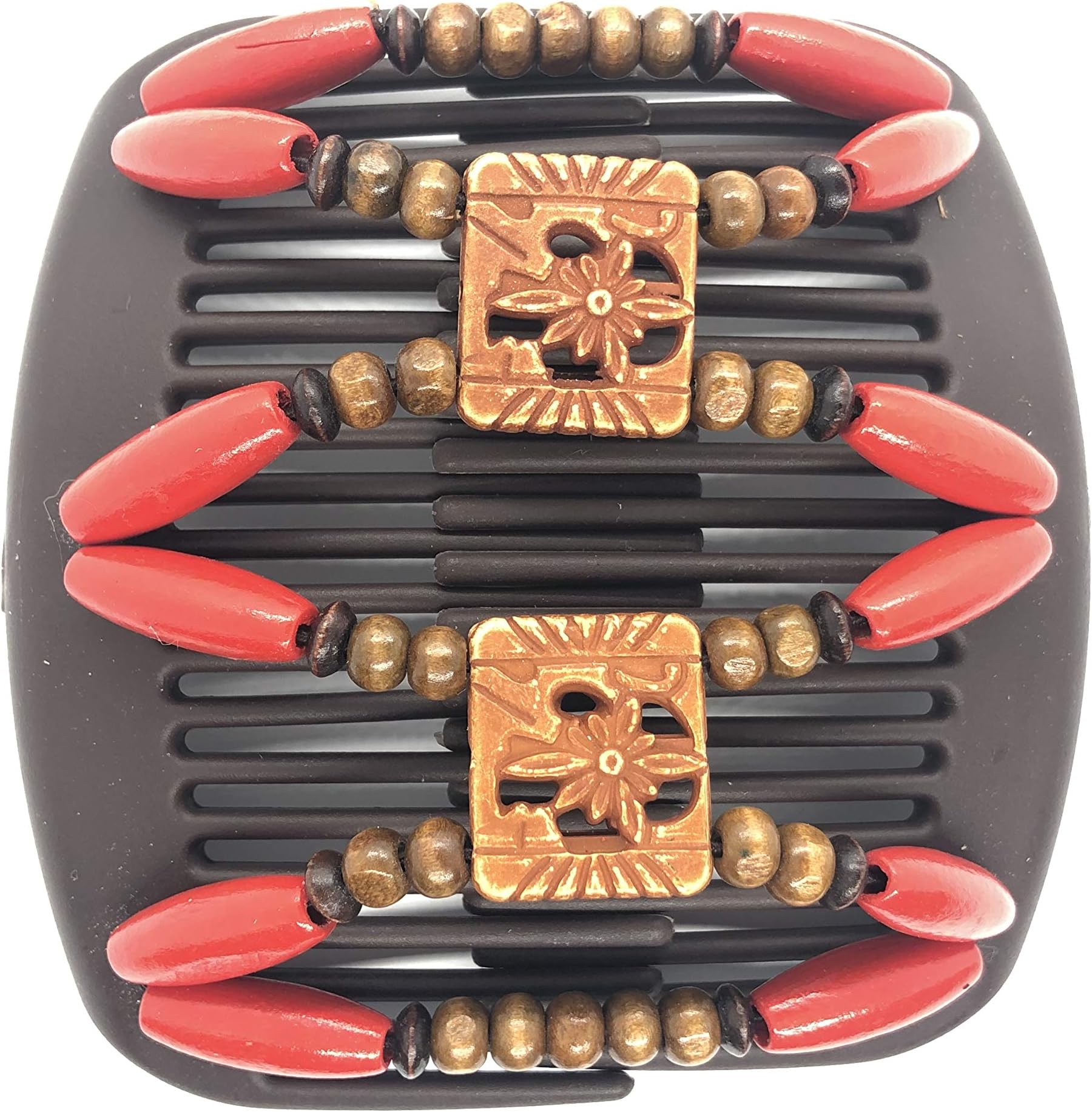 African Butterfly hair Clip with Interlocking Combs to Hold Hair securely All Day | AB123