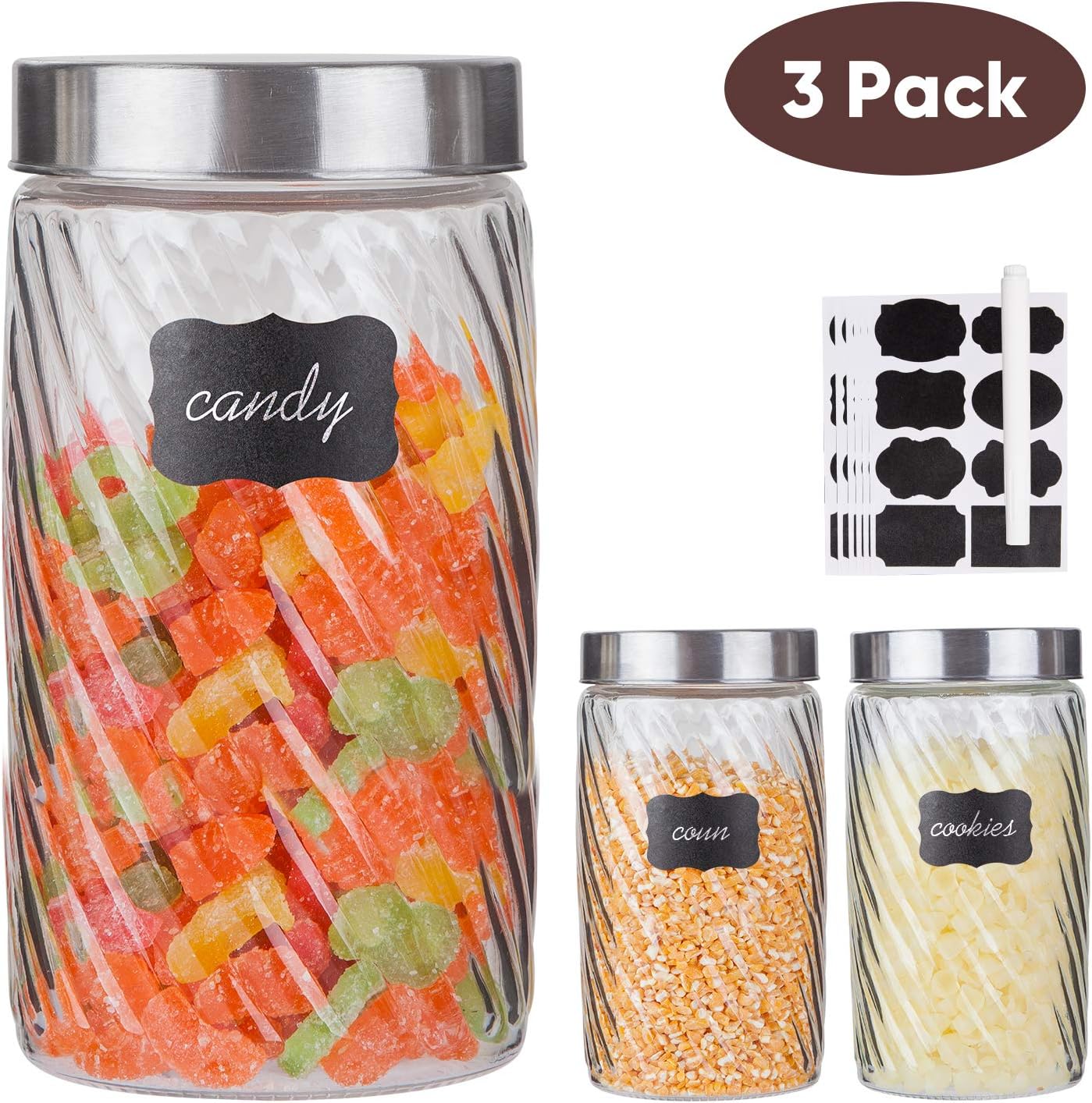 Best Black And Yellow Kitchen Storage Canisters