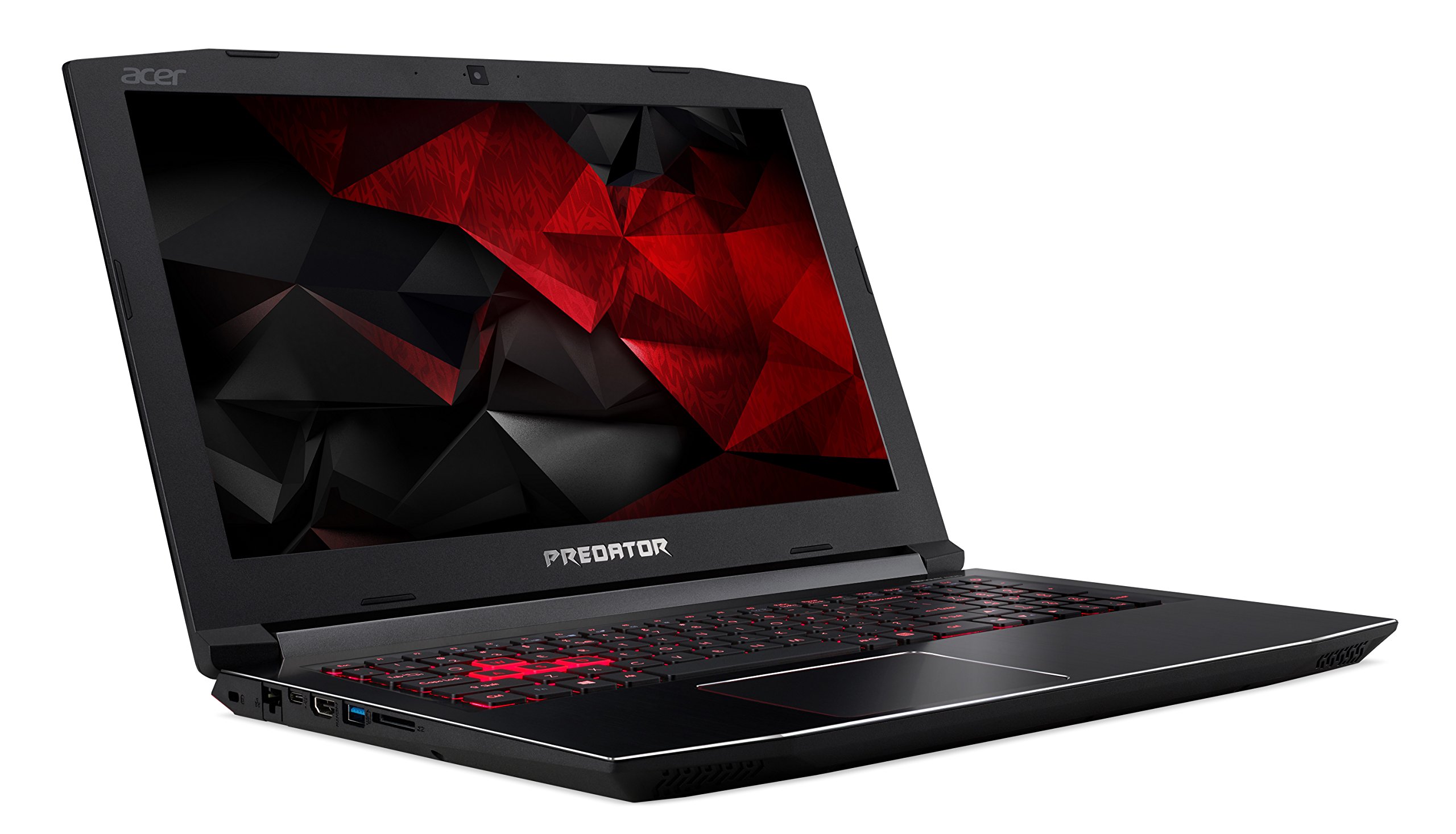 Acer Predator Helios 300 Gaming Laptop, 15.6" Full HD, Intel Core i7-7700HQ CPU, 16GB DDR4 RAM, 256GB SSD, GeForce GTX 1060-6GB, VR Ready, Red Backlit KB, Metal Chassis, G3-571-77QK - Image 4