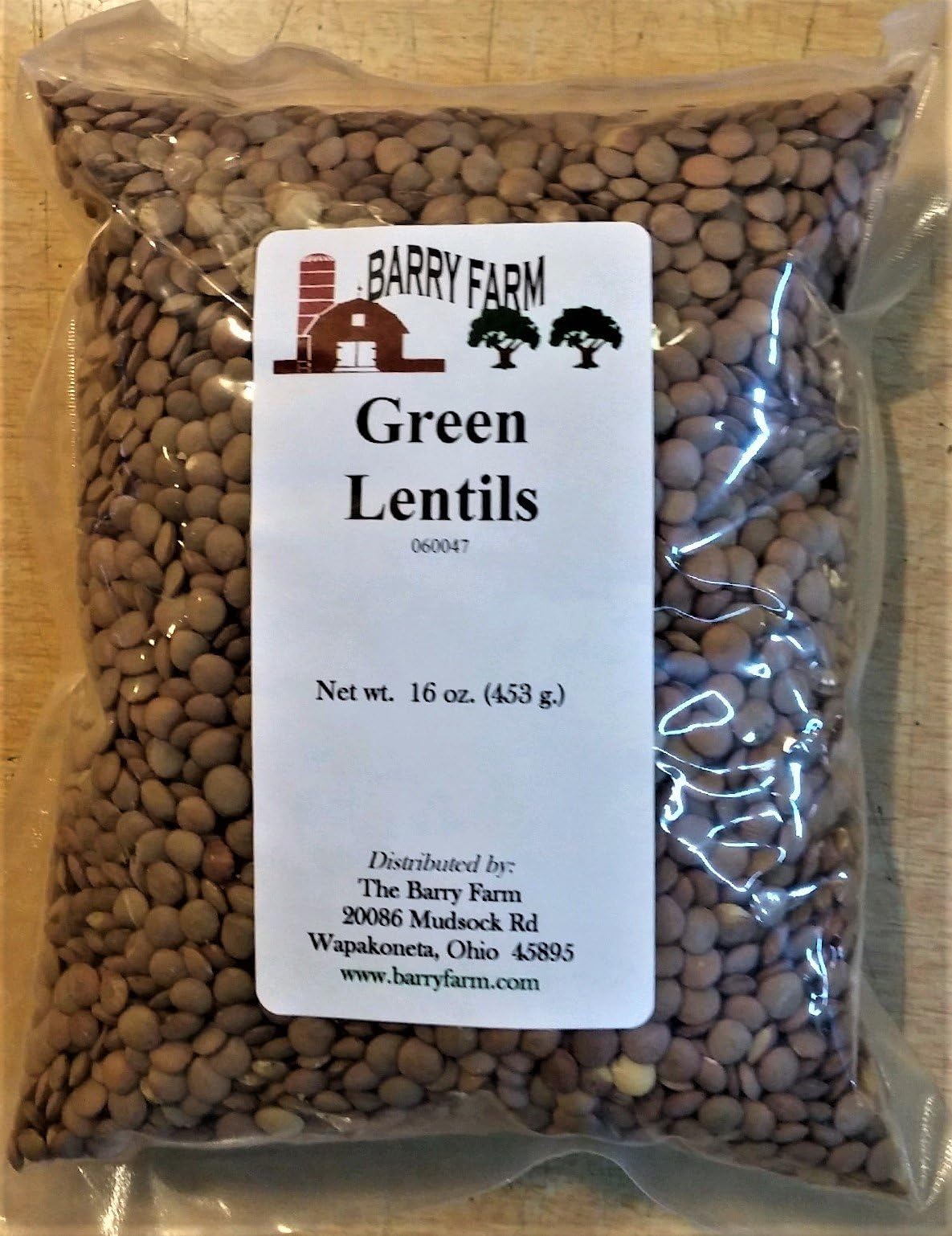 Green Lentils, 1 lb.