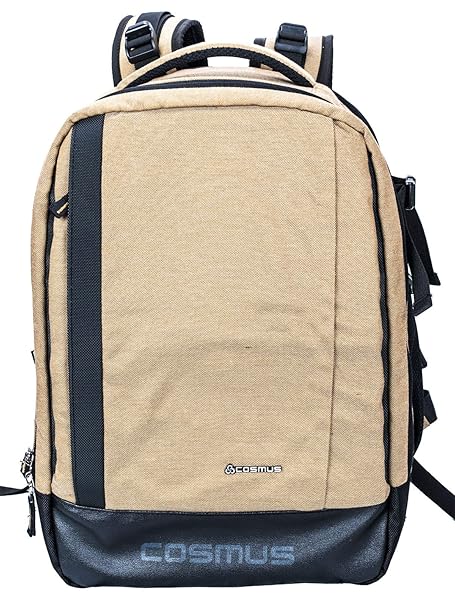 Cosmus Essen Anti-Theft Waterproof Khaki DSLR Camera Backpack