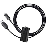 AmazonBasics Play and Charge Kit with Braided Cable for Xbox One, Xbox One S, and Xbox One X - Black