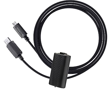 Amazon Com Amazonbasics Play And Charge Kit With Braided
