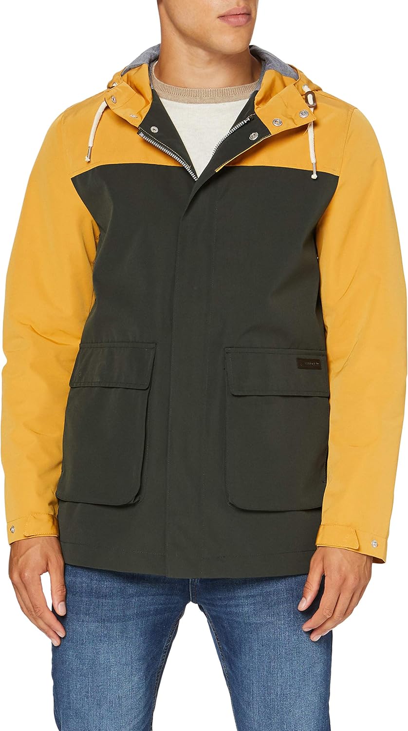 Springfield Hombre Parka De Lana Con Capucha Springfield Para