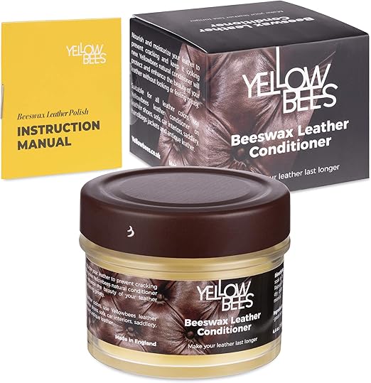Natural Beeswax Leather Balm For High Quality Leather To Protect And Restore Suitable To Be Used On Leather Sofa Jacket Shoes And Car Interior 130ml Amazon Co Uk Grocery