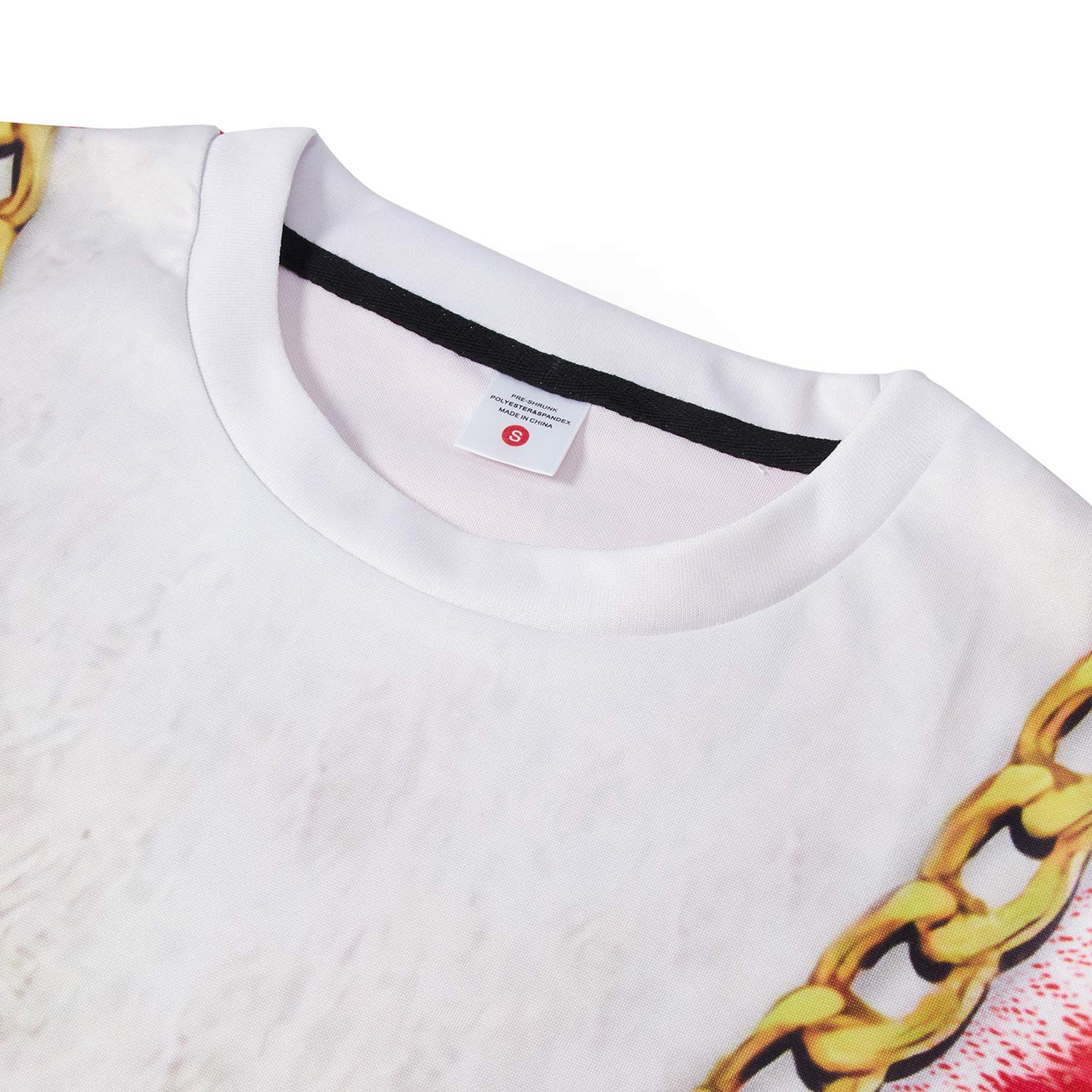 Uideazone Unisex Funny Print Ugly Christmas Sweater Jumper