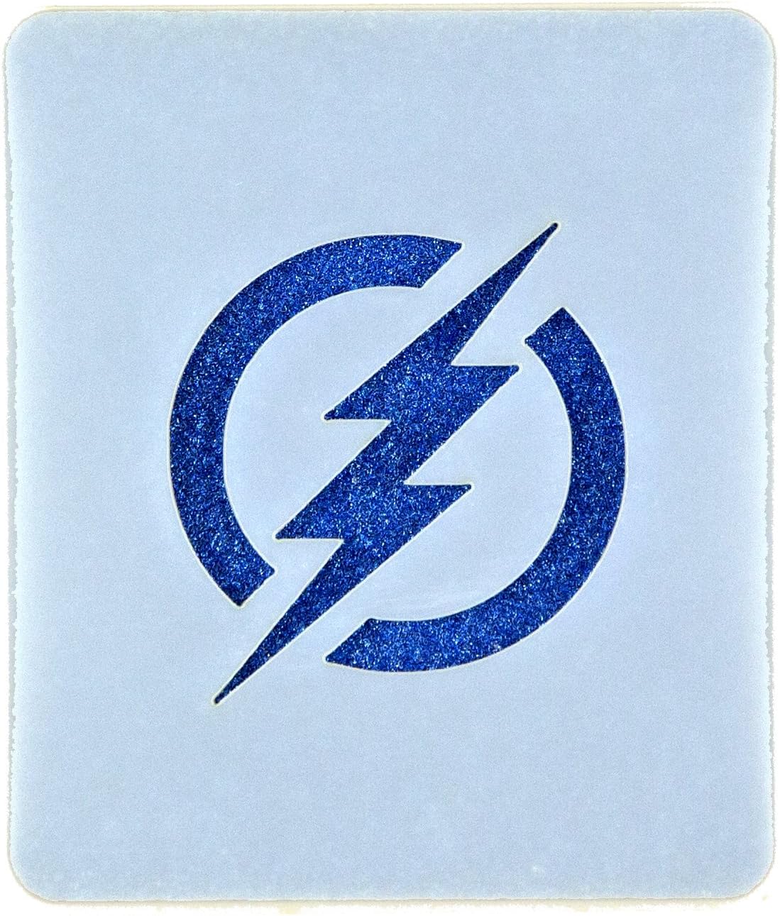 The Flash Logo Face Painting Crafting Card Making Stencil 7cm x 6cm 190micron Washable Reusable