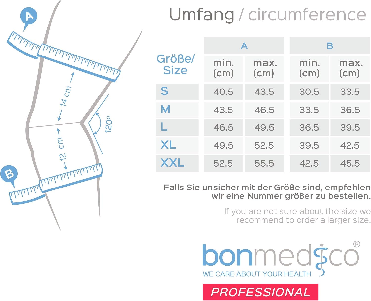bonmedico Professional Gensano Knee Bandage for Women & Men, Sports Brace with Silicone Patella Strap, Non-Slip - Image 5