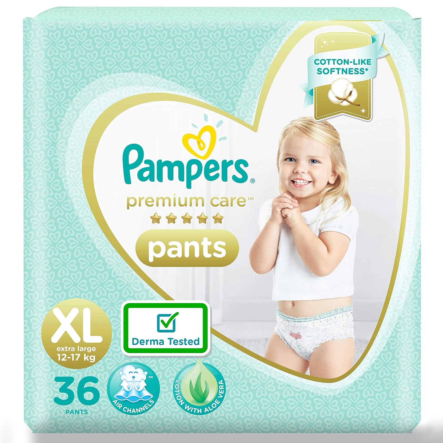 pampers premium care pants xl price