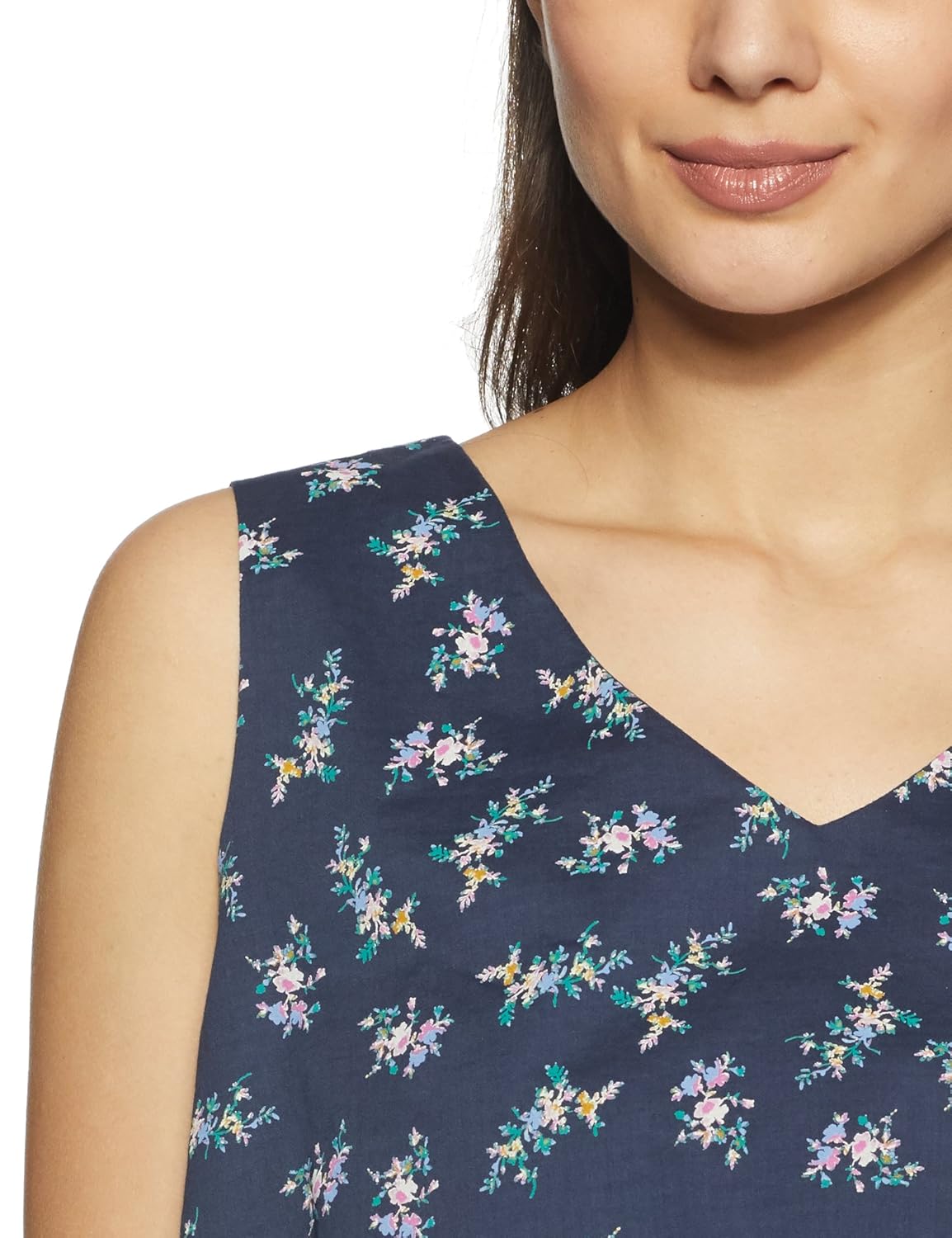 gap women's layered lace up romper