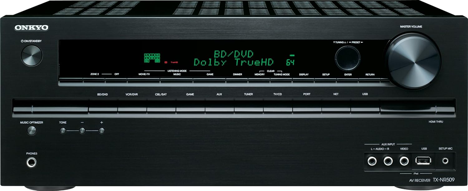 Onkyo TX-NR509 5.1 Channel Network A/V Receiver (Discontinued by Manufacturer)