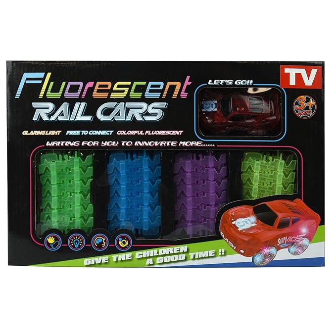 glow up car track