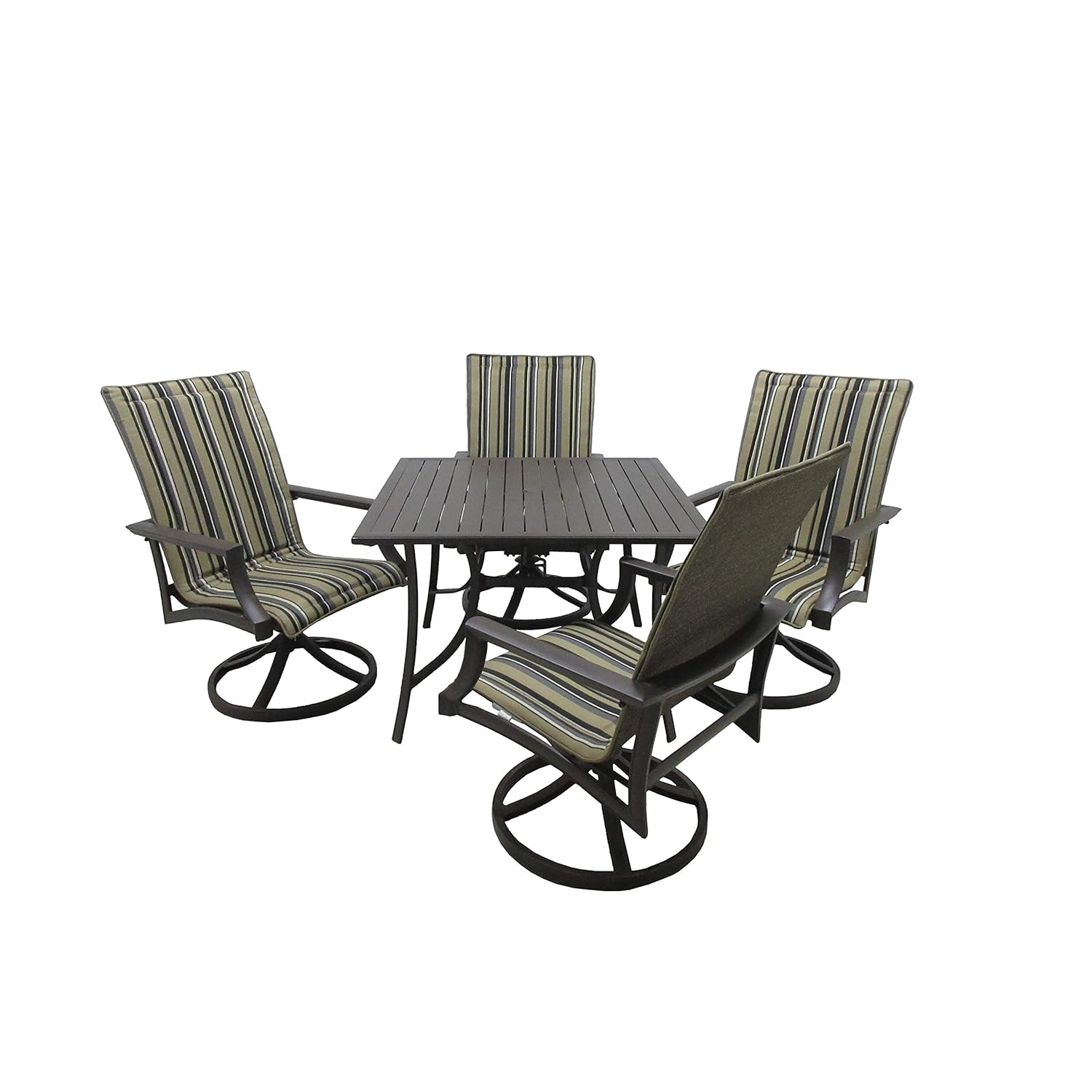 Amazon Com Outdoor Innovations 42sqs 4sw Ravena 5 Piece Dining