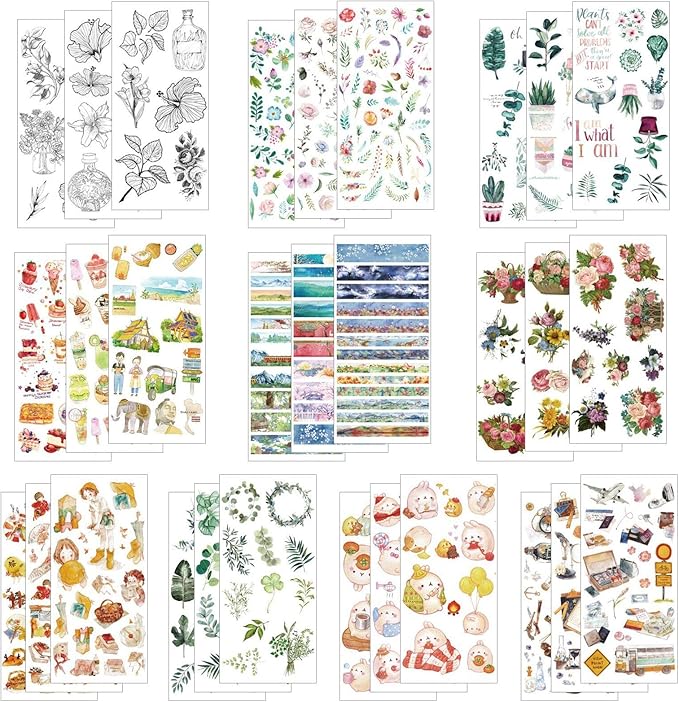 Mooie Seizoen Stickers | Allemaal Stickers Enzo | van Winter tot Zomer